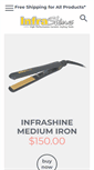 Mobile Screenshot of infrashine.com